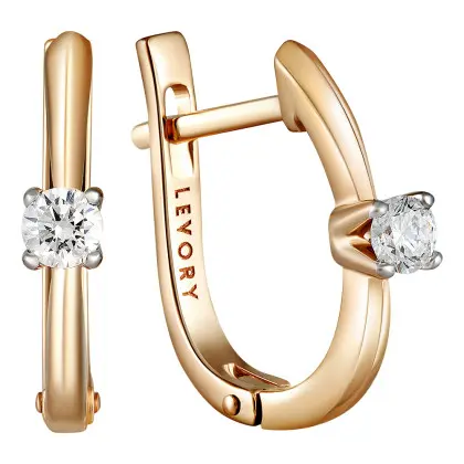 Серьги с бриллиантами