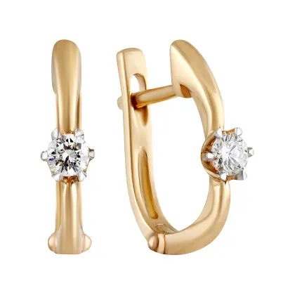 Серьги с бриллиантами