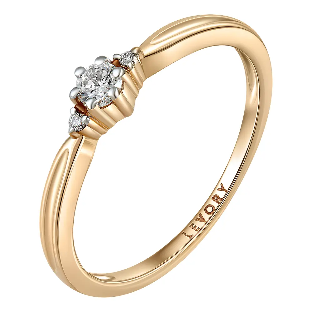 Кольцо с бриллиантами