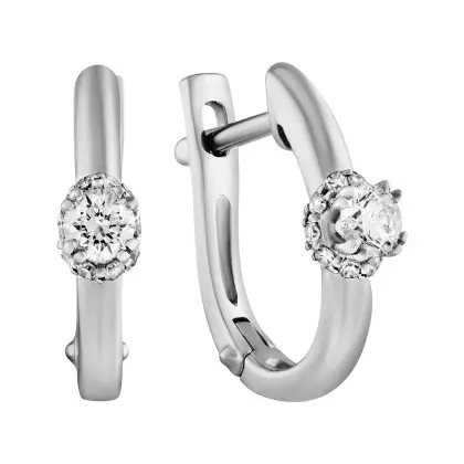 Серьги с бриллиантами