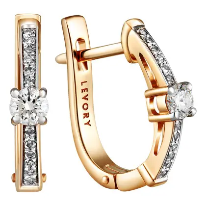 Серьги с бриллиантами