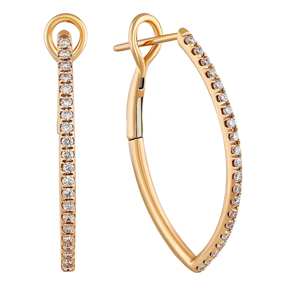 Серьги с бриллиантами