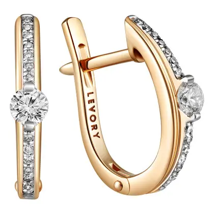 Серьги с бриллиантами