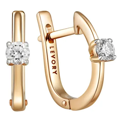 Серьги с бриллиантами