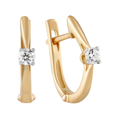 Серьги с бриллиантами